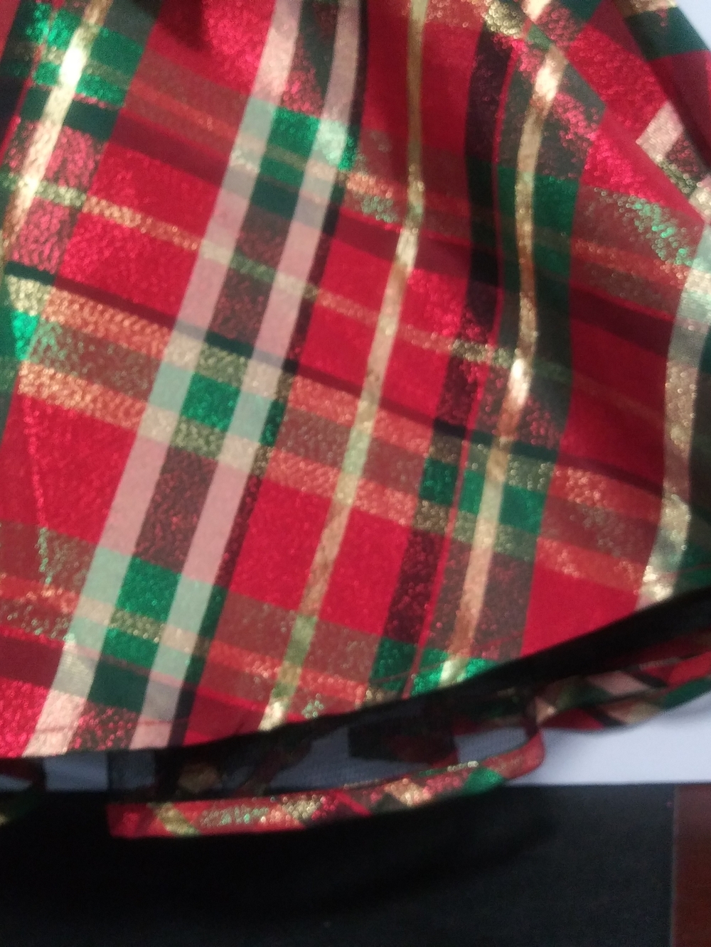 Bonnie Jean Red Girls' Dress Top with Bow Detail - Picture 3 of 4